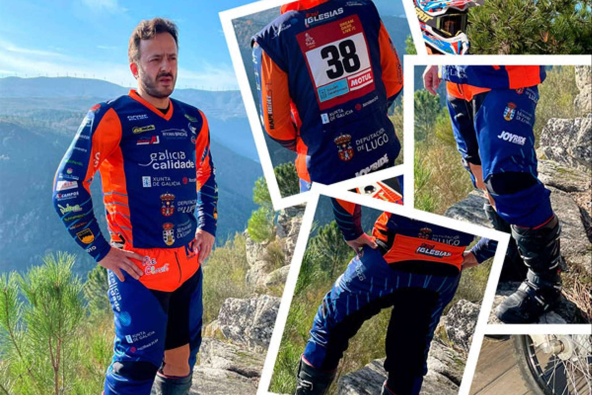 ADHESIVOSEMBARRADOS brinda equipaciones personalizadas para motos offroad
