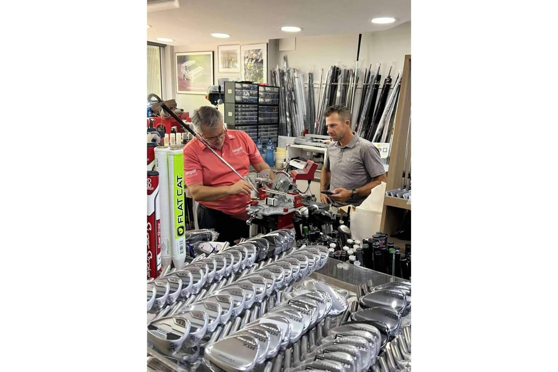 Fabricación de palos de golf a medida, de la mano de Totgolf