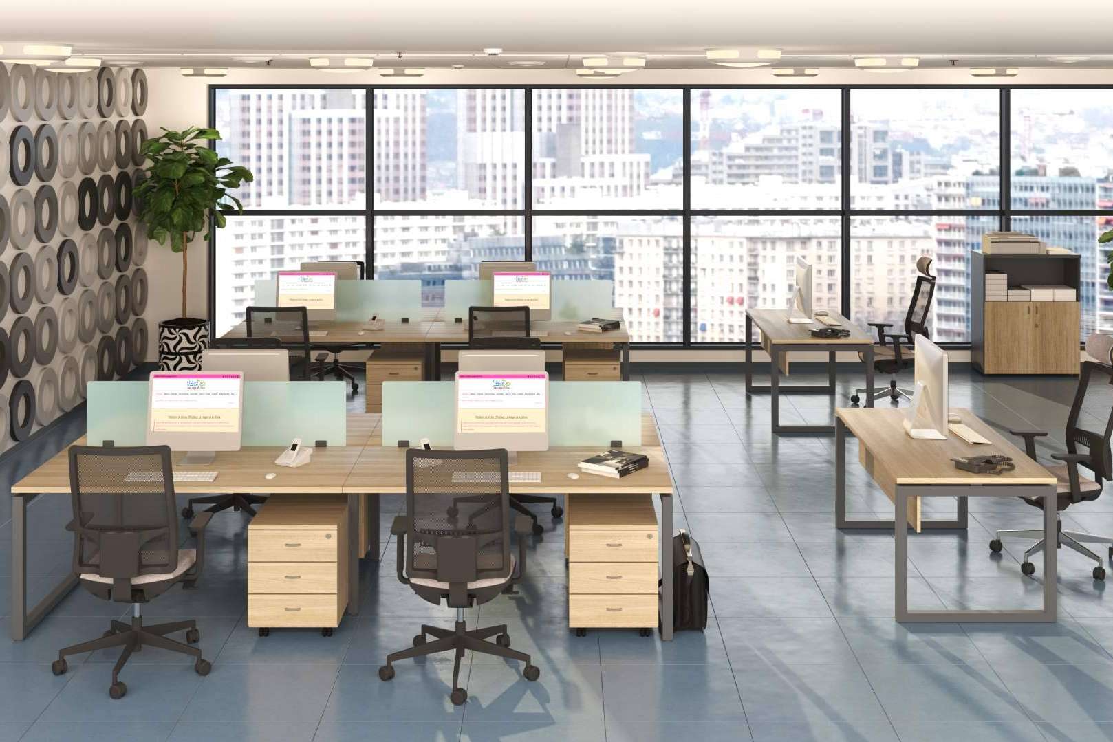 ¿Dónde encontrar los últimos diseños de muebles de oficina en Madrid? OfficeDeco