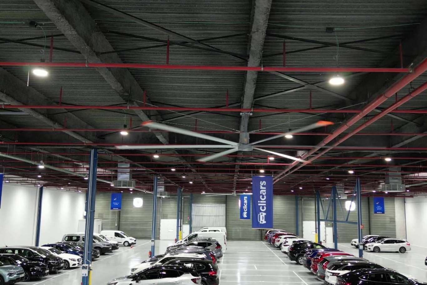 'Lfans' mega ventiladores industriales de alto volumen y baja velocidad