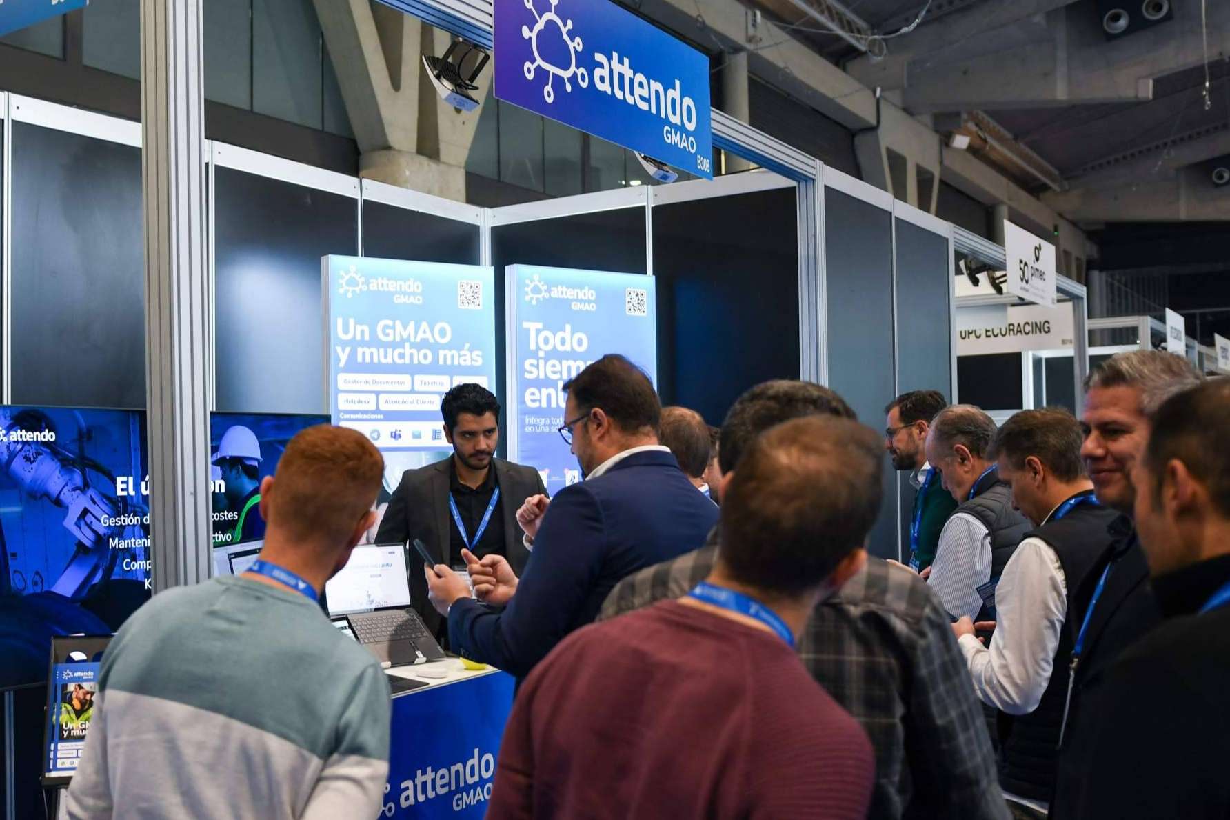 attendo presenta su módulo GMAO en Advanced Factories 2024