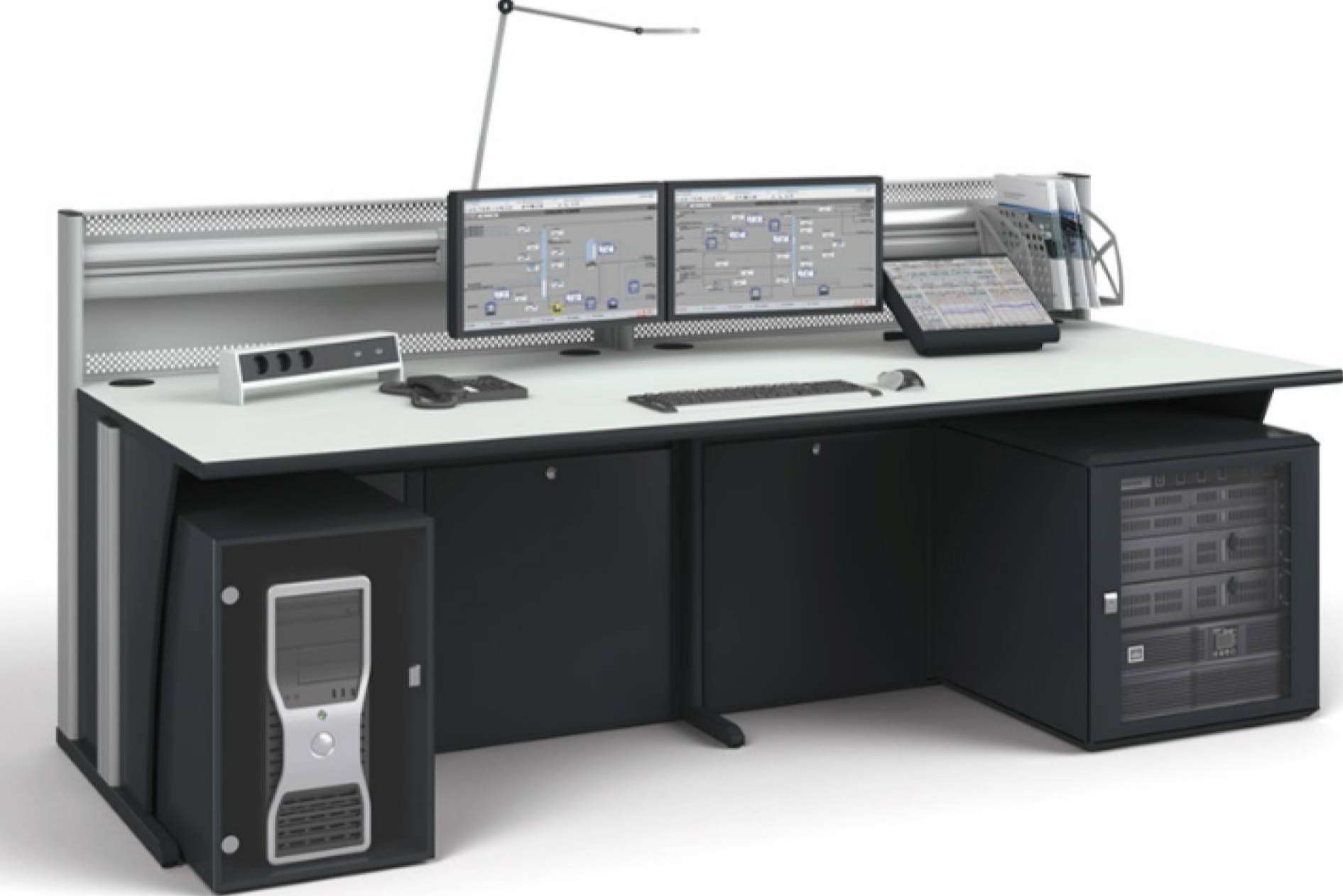Mobiliario ergonómico para salas de control, de la mano de OfficeDeco