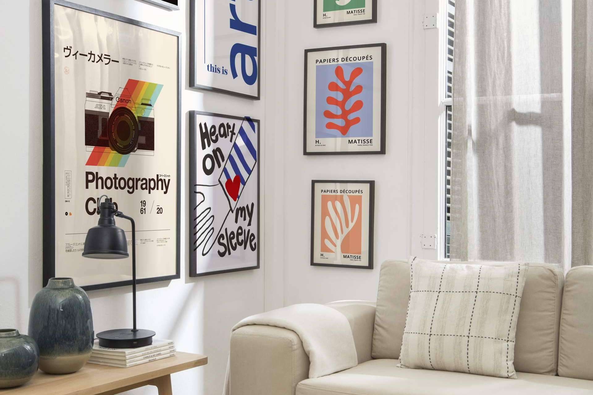Comprar láminas decorativas online para llenar de personalidad las paredes del hogar con Artesta Store