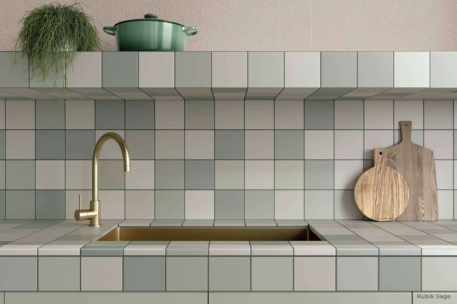La belleza y elegancia del azulejo como acabado para encimeras de cocina