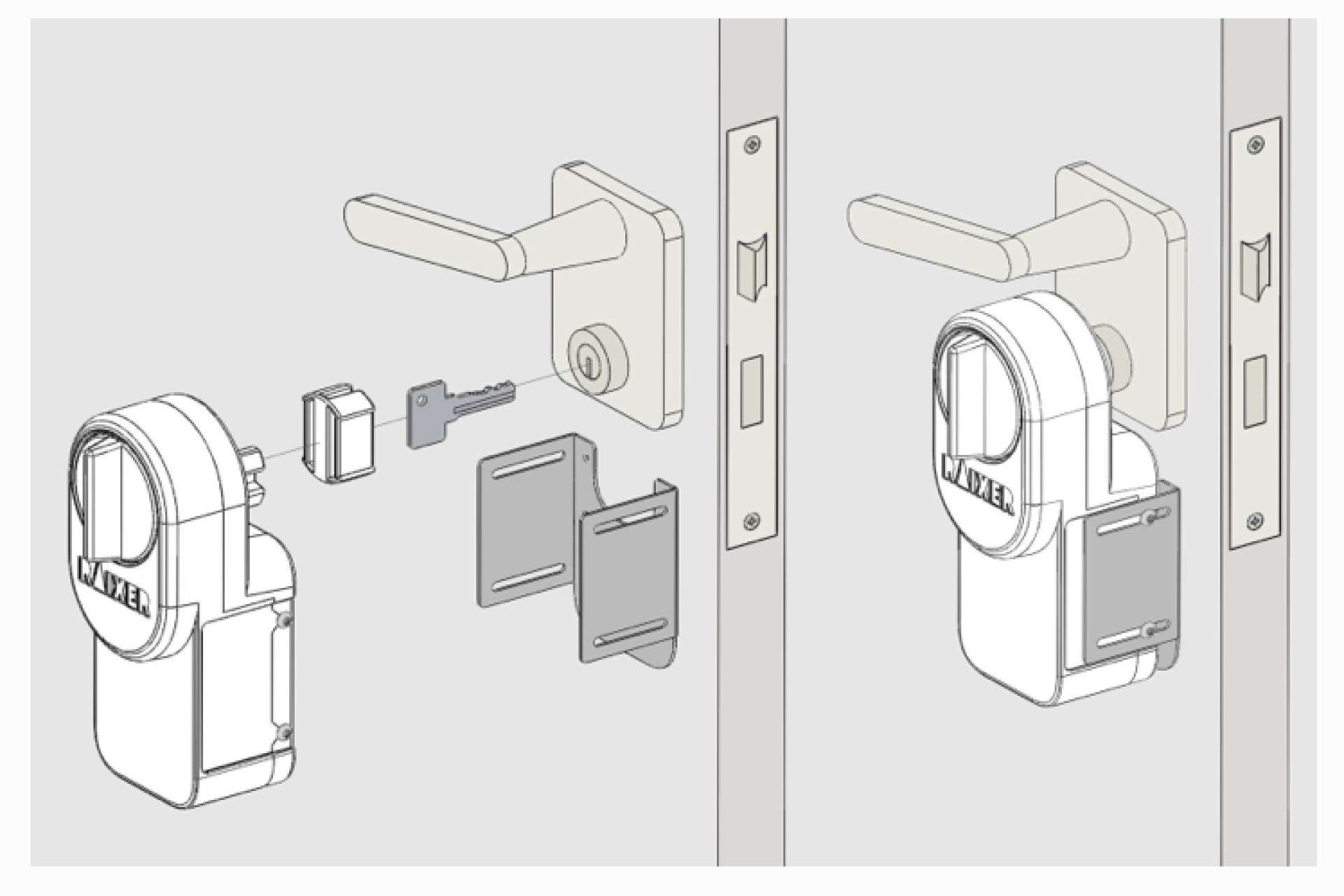 Nueva cerradura inteligente de Raixer; control de acceso para puertas de cualquier clase