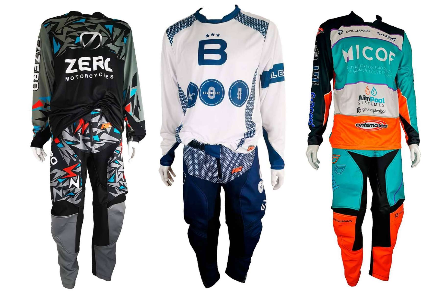 Equipación completa para pilotos offroad, calidad y personalización con ADHESIVOSEMBARRADOS