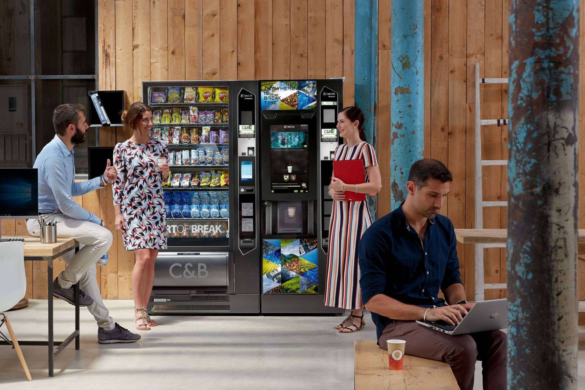 Servicios de vending personalizados con C&B Señor
