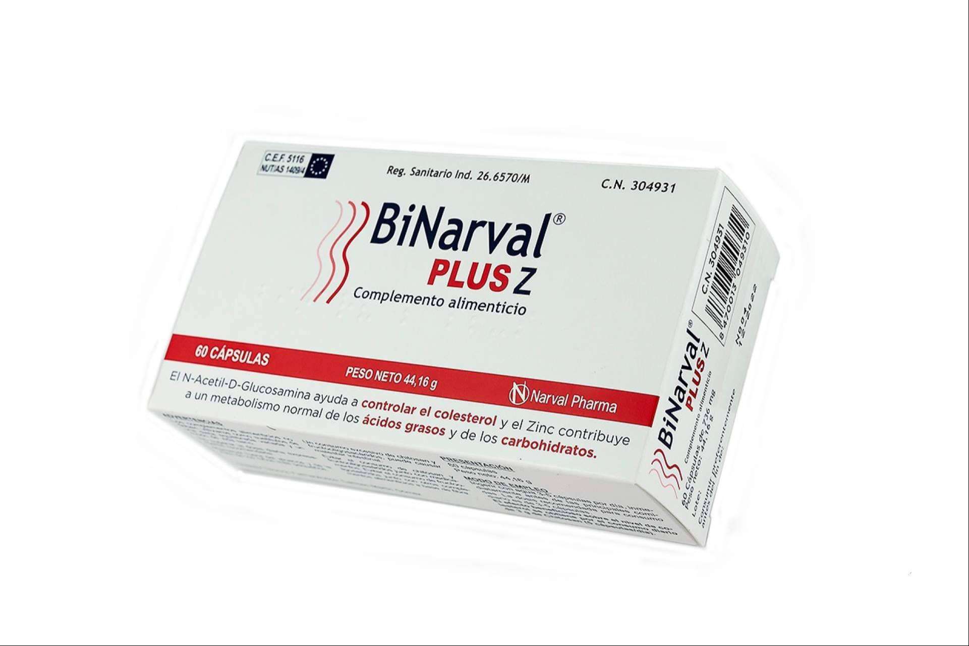 Binarval Plus Z es una fuente natural para controlar el colesterol y el peso