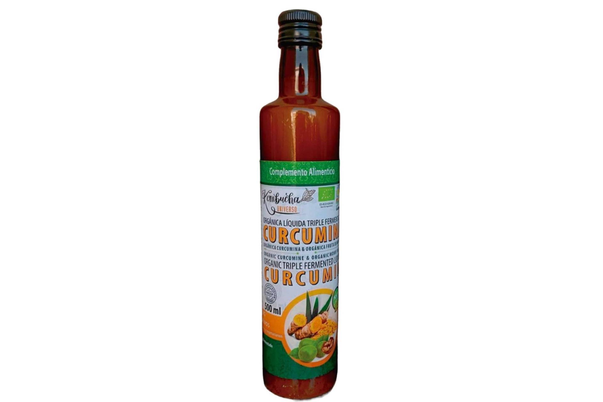 Beneficios de la curcumina orgánica triple fermentada que comercializa Kombucha Universo