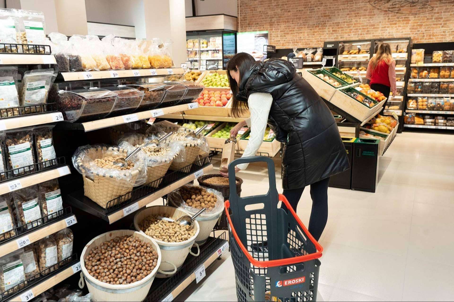 El nuevo supermercado se centra en productos frescos y más saludables, cubriendo nuevas tendencias de consumo