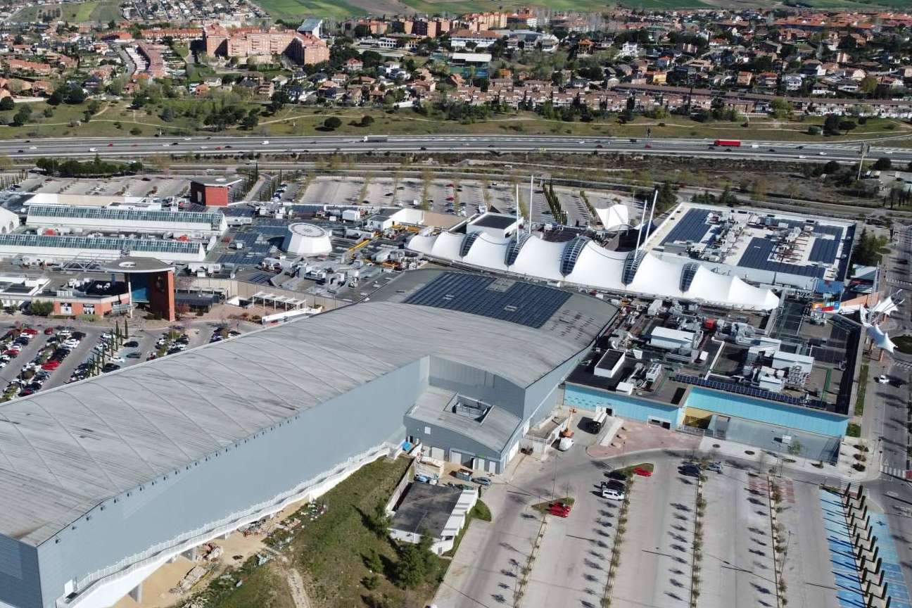 En Xanadú, el parque de nieve de Madrid ya dispone de paneles solares