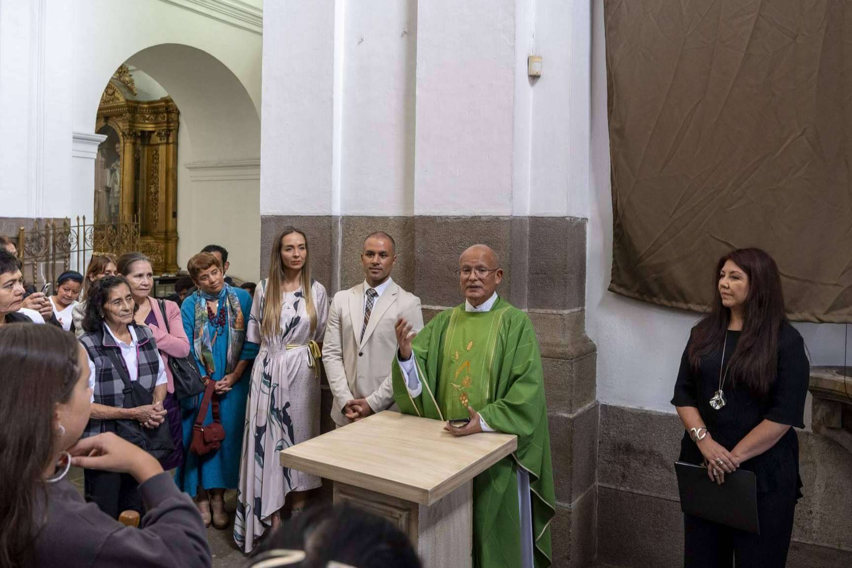 La Catedral Metropolitana de Guatemala presenta la obra 'San Miguel Arcángel' de Christian Escobar