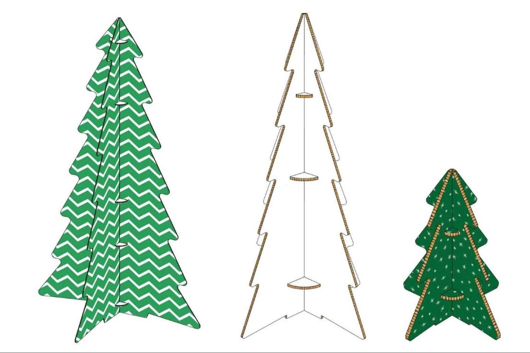 Navidad con estilo sostenible, Jumboprinters presenta su árbol de cartón reciclado y personalizable