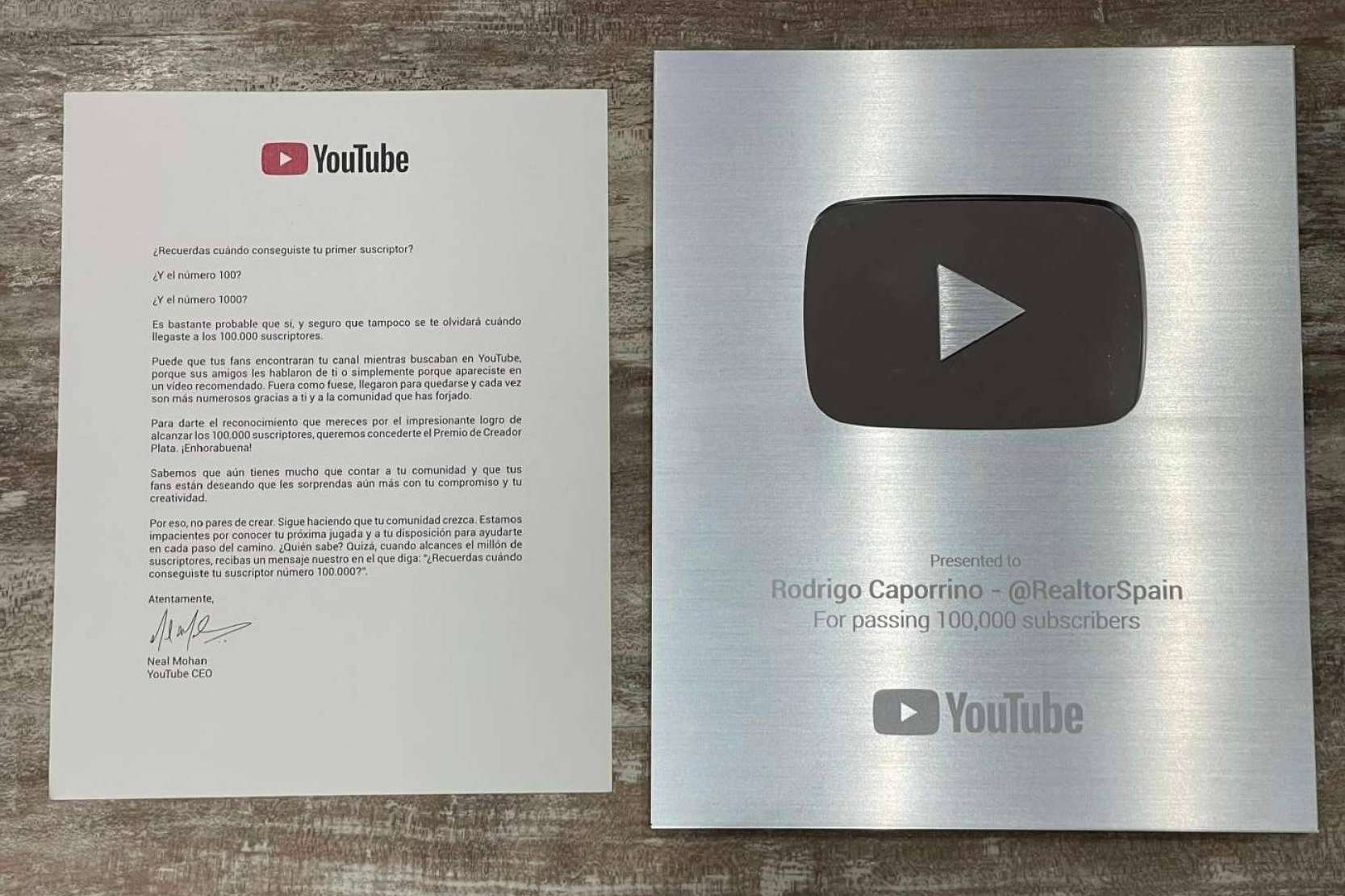 Canal Realtor Spain de Asturias supera los 100,000 Suscriptores en YouTube