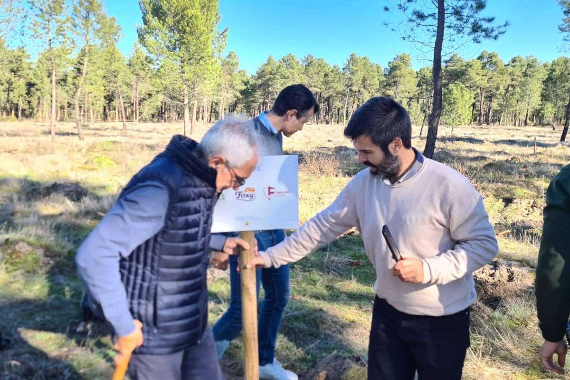 1.300 árboles para un nuevo bosque en Segovia