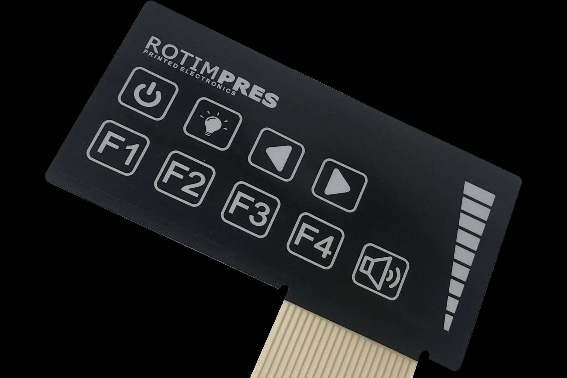 Rotimpres transforma el mercado con teclados capacitivos delgados, flexibles y personalizados