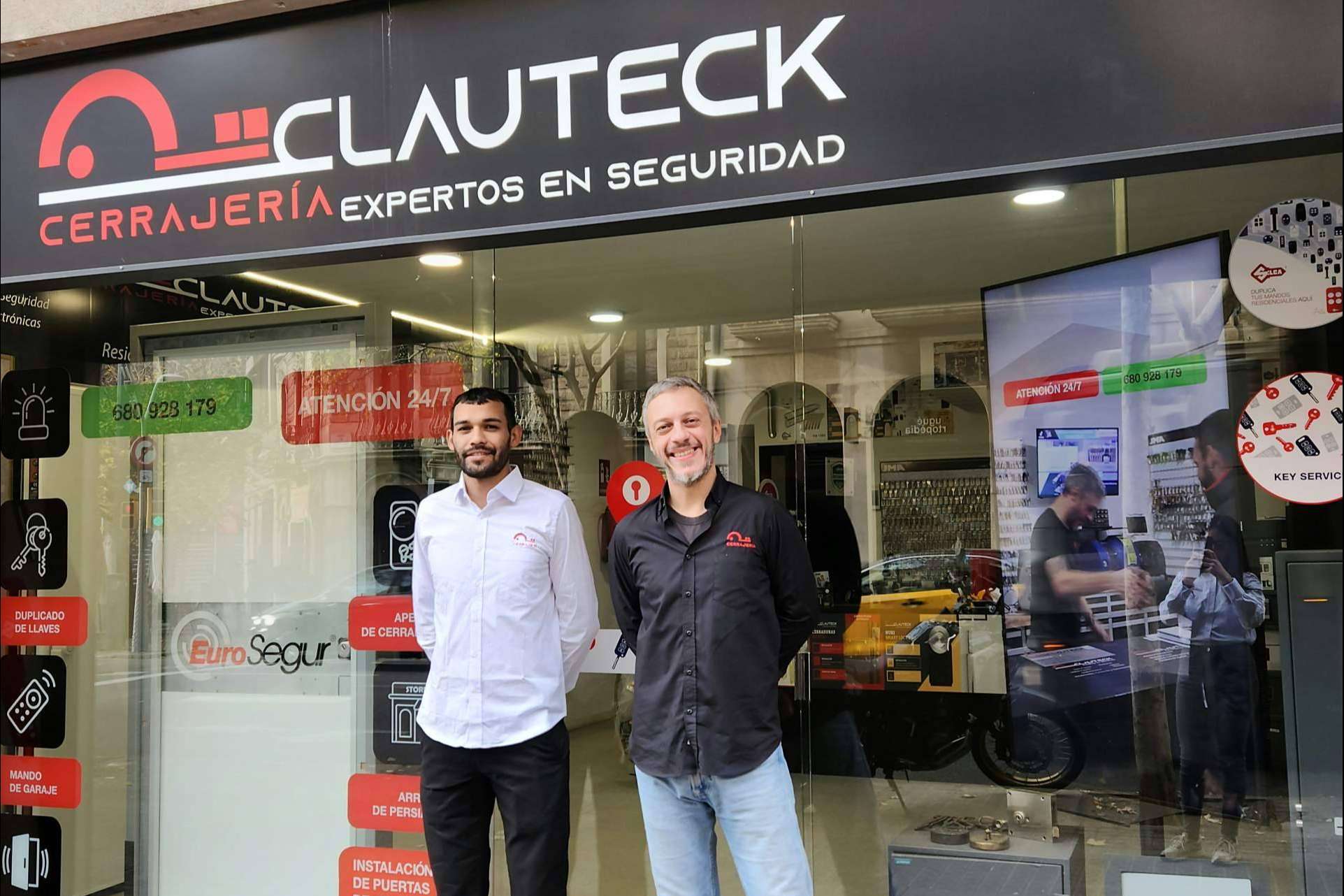 Clauteck, la cerrajería líder en pleno centro de Barcelona con atención 24 horas
