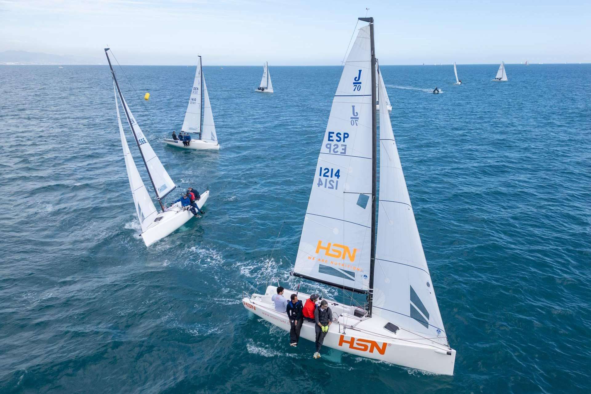 HSN Saling Team gana el 3er evento de las Barcelona Winter Series de J70