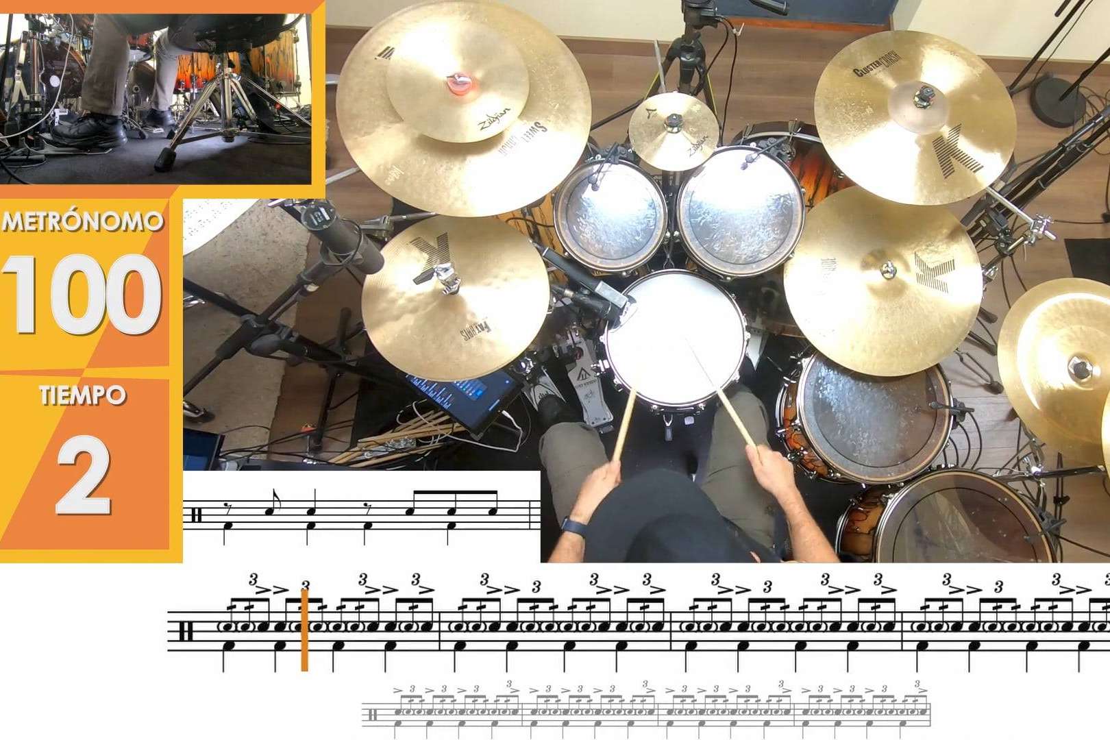 DrummerAPP publica el nuevo curso MEJORA TUS DOBLES de Alfred Berengena, disponible el 1 de abril.
