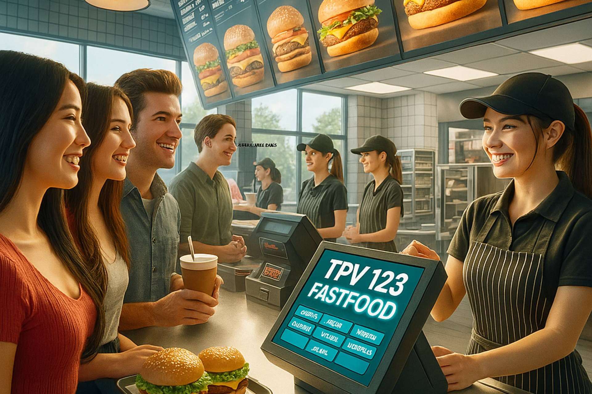 Un software eficaz para el ritmo de la comida rápida; así funciona TPV 123 FastFood