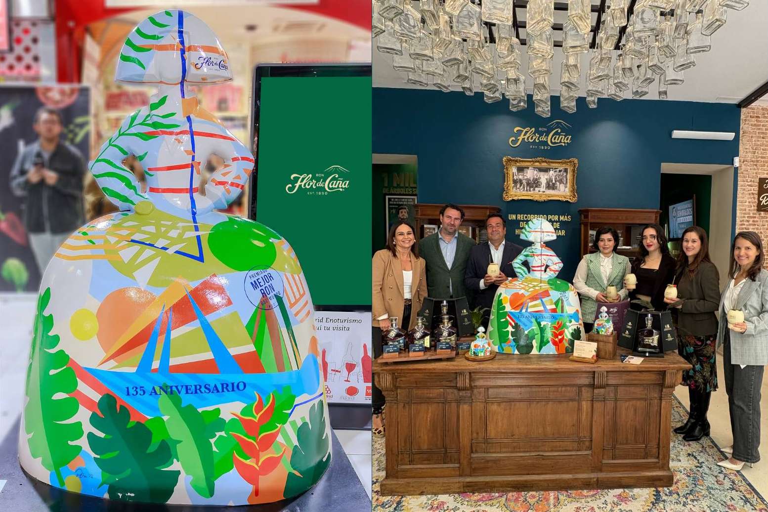 Flor de Caña presenta la subasta junto con Meninas Madrid Gallery a beneficio de la Fundación Osborne