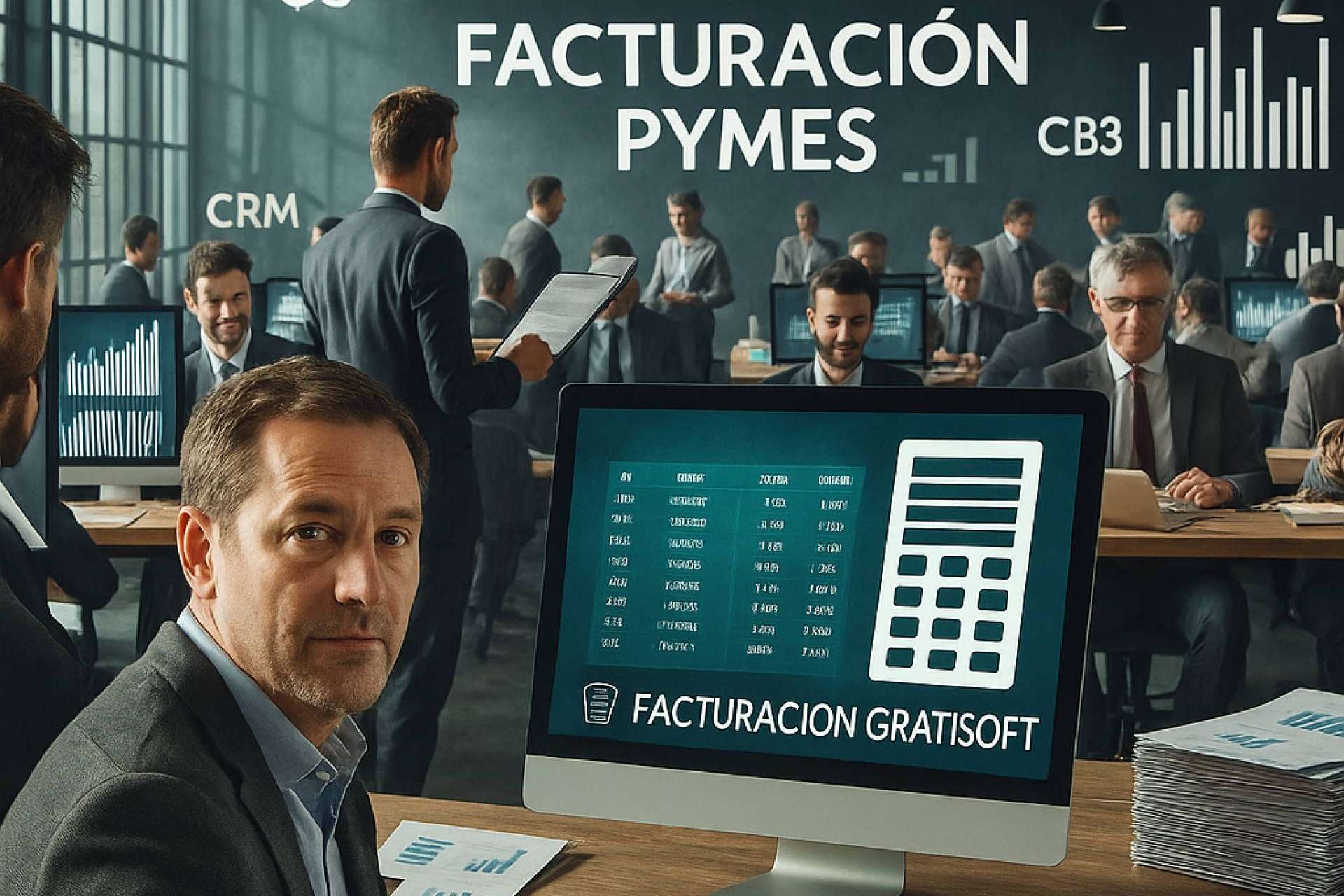 CRM, facturación y control de ventas para pymes y autónomos con la solución integral de Gratisoft