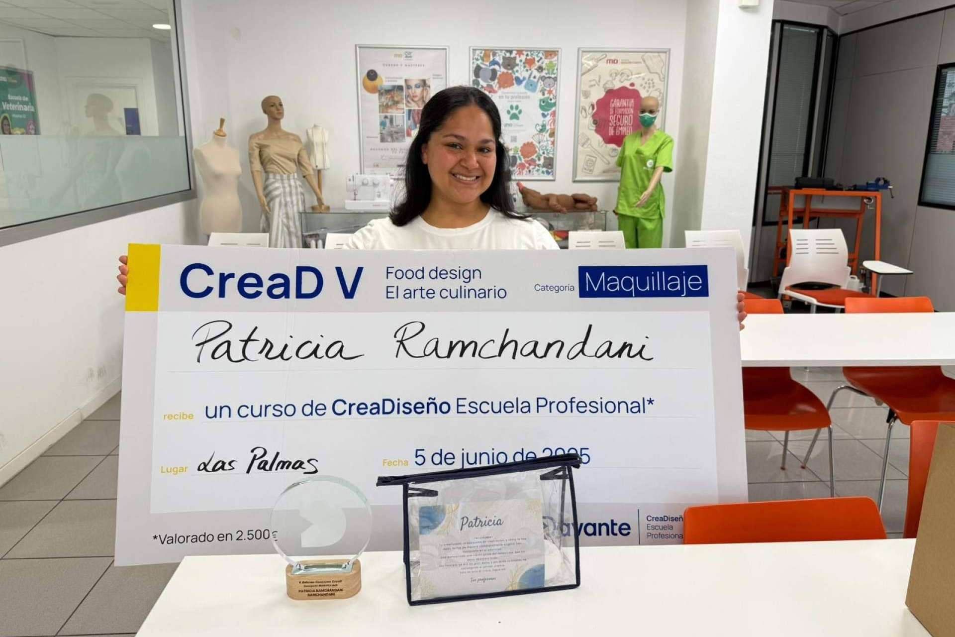 La Escuela de Diseño de Davante reconoce a los ganadores del concurso CreaD