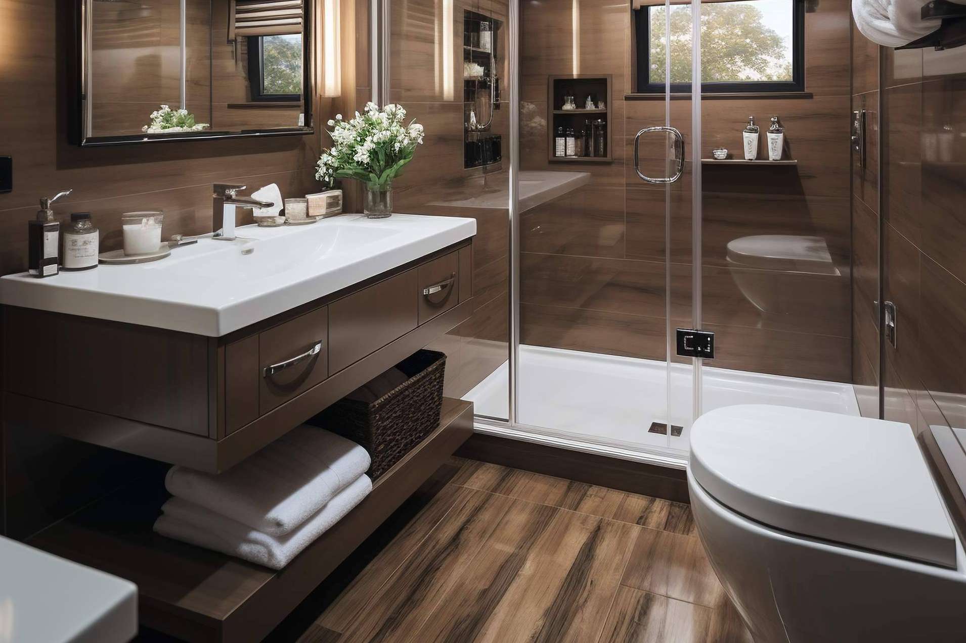 Reformas de baño con estilo; los platos de ducha se consolidan como la opción preferida frente a la bañera