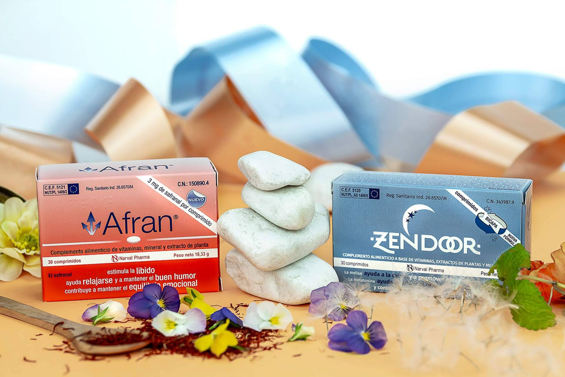 Narval Pharma amplía su línea de productos con Afran y Zendoor, formulaciones naturales para la salud emocional y el sueño