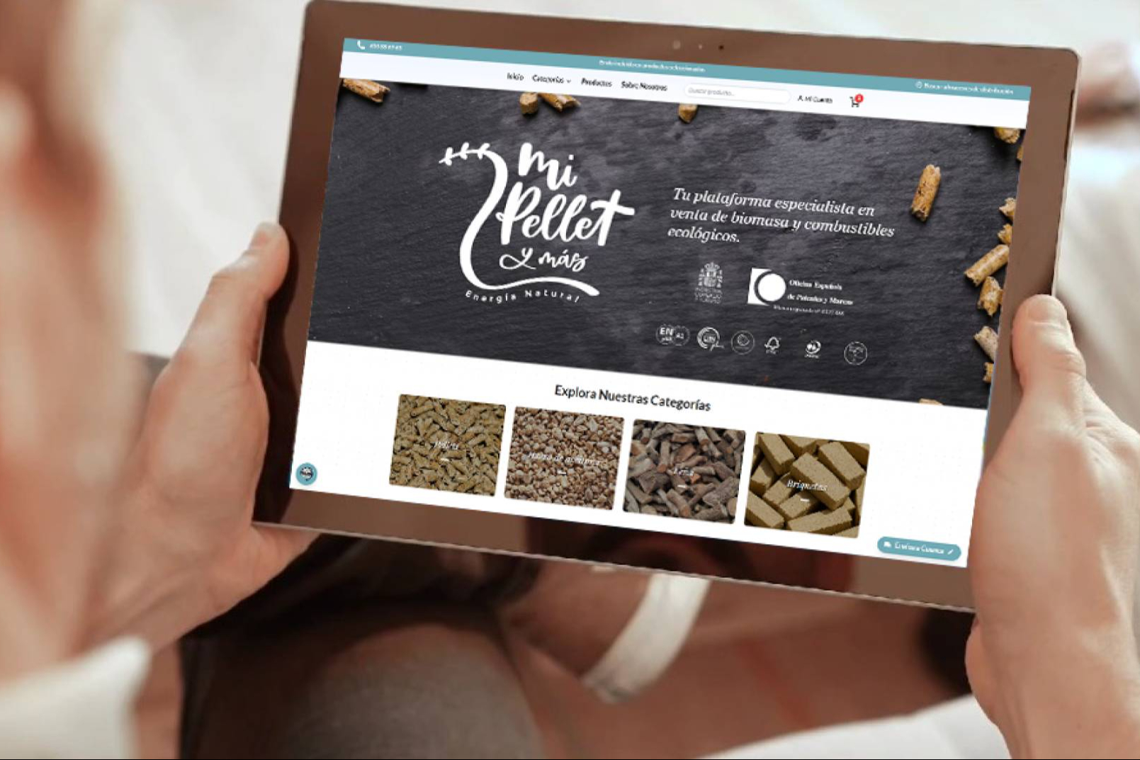 Mi Pellet y Más presenta su nueva web; más intuitiva, más completa y llena de sorpresas