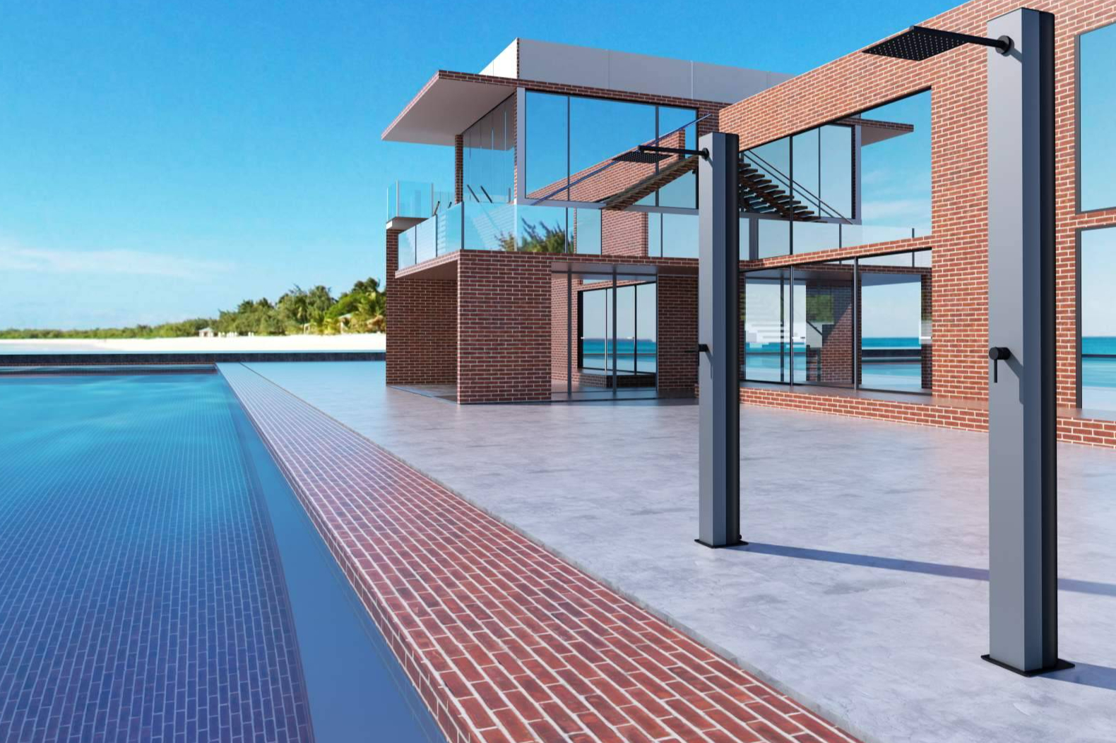 Diseño, funcionalidad y resistencia, así es PHOENIX, la nueva ducha exterior con depósito de IMEX Products