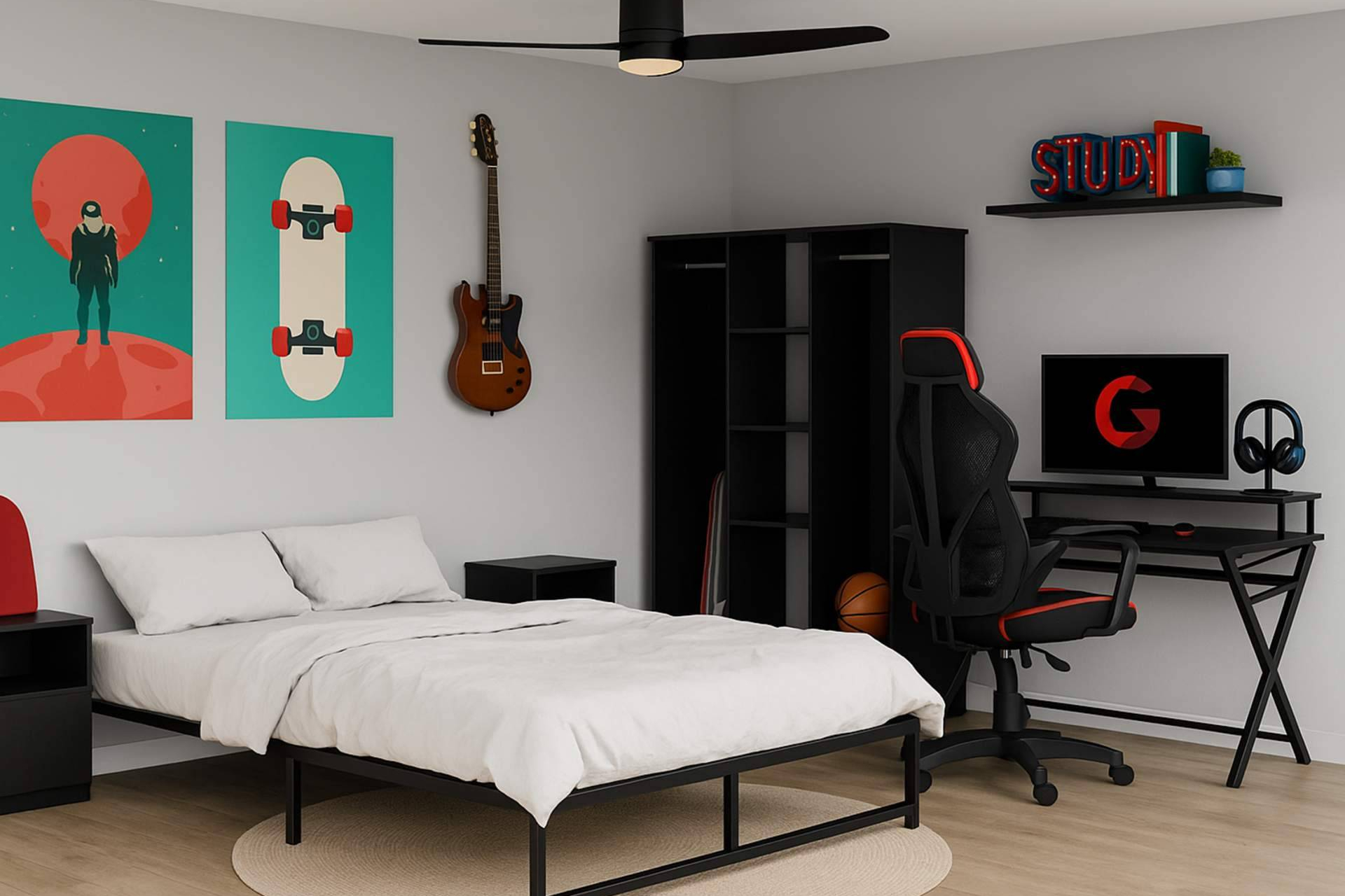 Soluciones de Aosom.es para un estudio organizado y ergonómico en casa