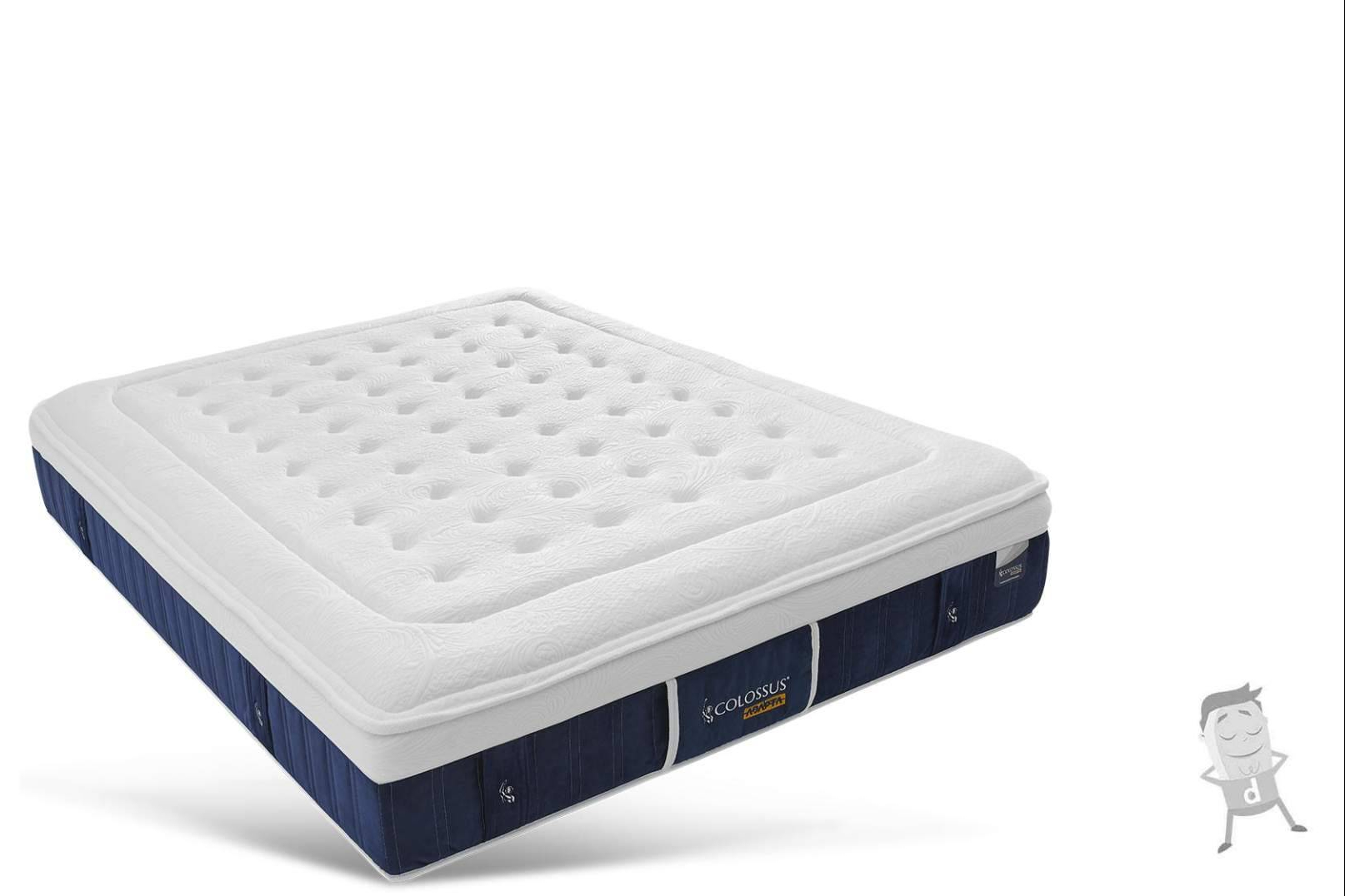 dormitorum impulsa su colchón personalizable por ambos lados; la solución ideal para dormir en pareja