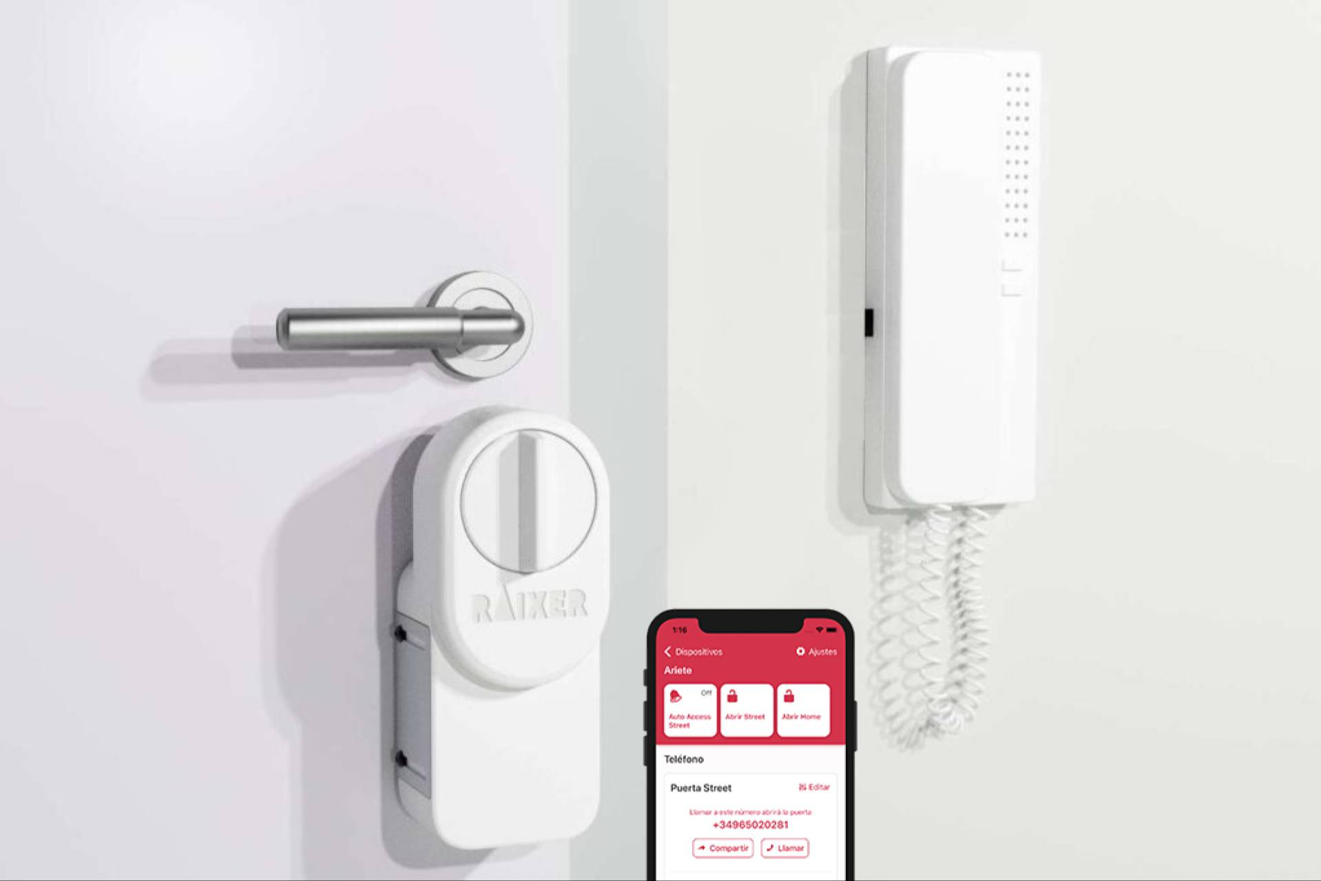 Uno de los sistemas de acceso inteligente más avanzados llega al mercado español con Raixer