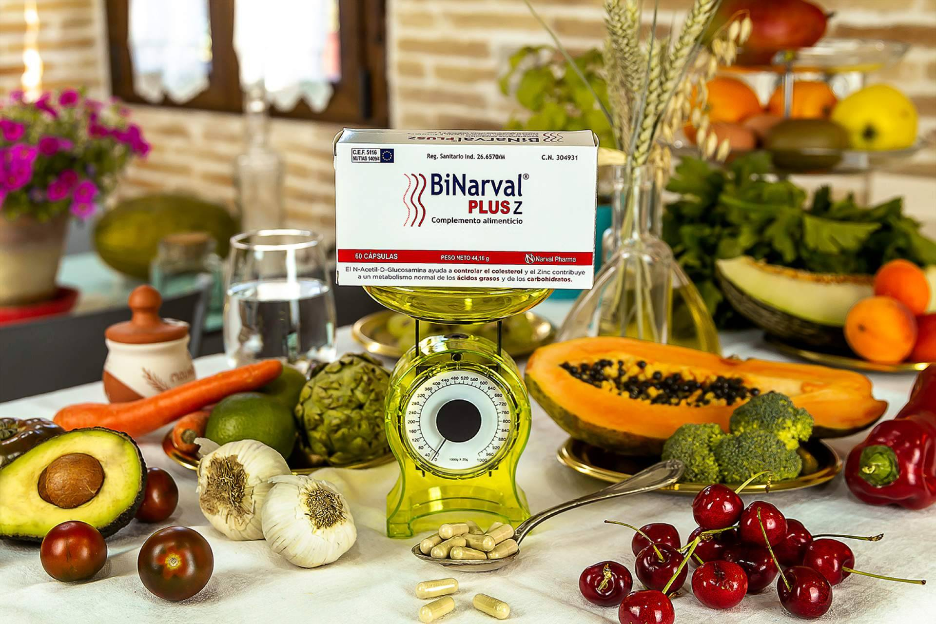 BiNarval Plus Z, el aliado natural de Narval Pharma para el control de peso y colesterol tras el verano