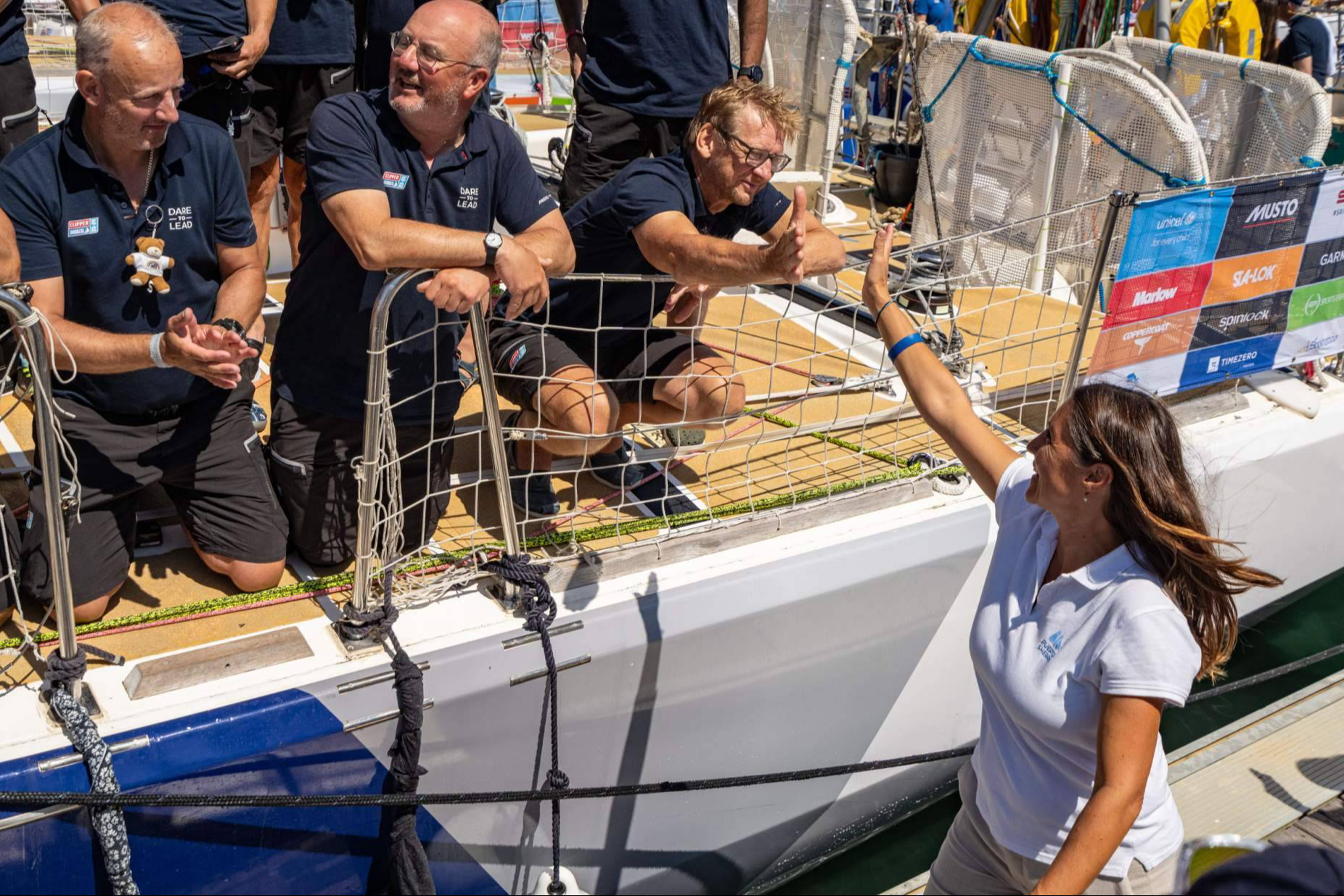 La flota de la Clipper Race ya navega hacia Puerto Sherry