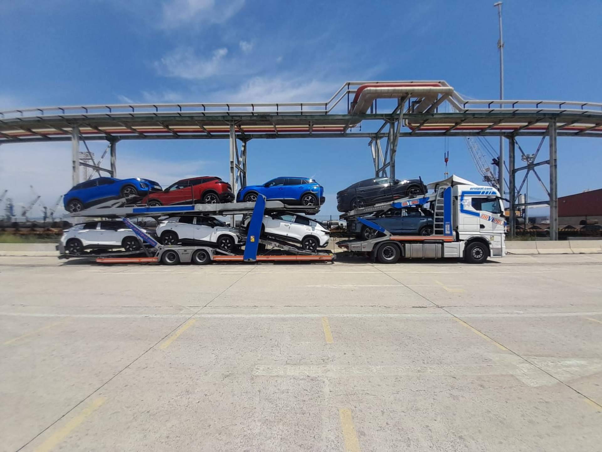 Orvipal transporta vehículos a toda Europa con una flota preparada para el uso de biocombustibles