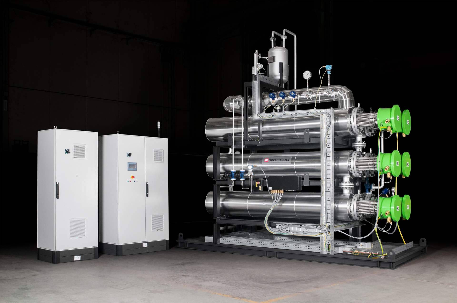 Pirobloc fabrica calderas de fluido térmico con eficiencia superior para aplicaciones industriales