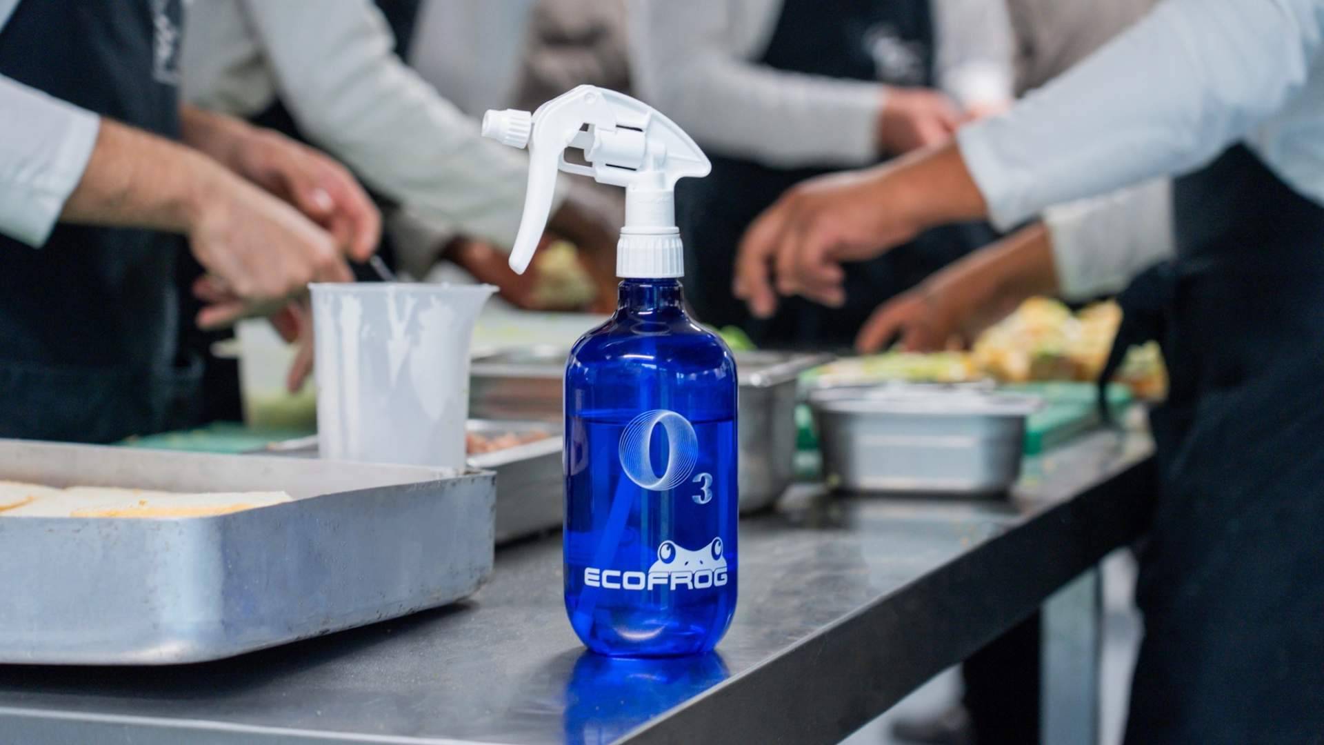 Ozono en agua; la innovación que reduce costes en la limpieza profesional