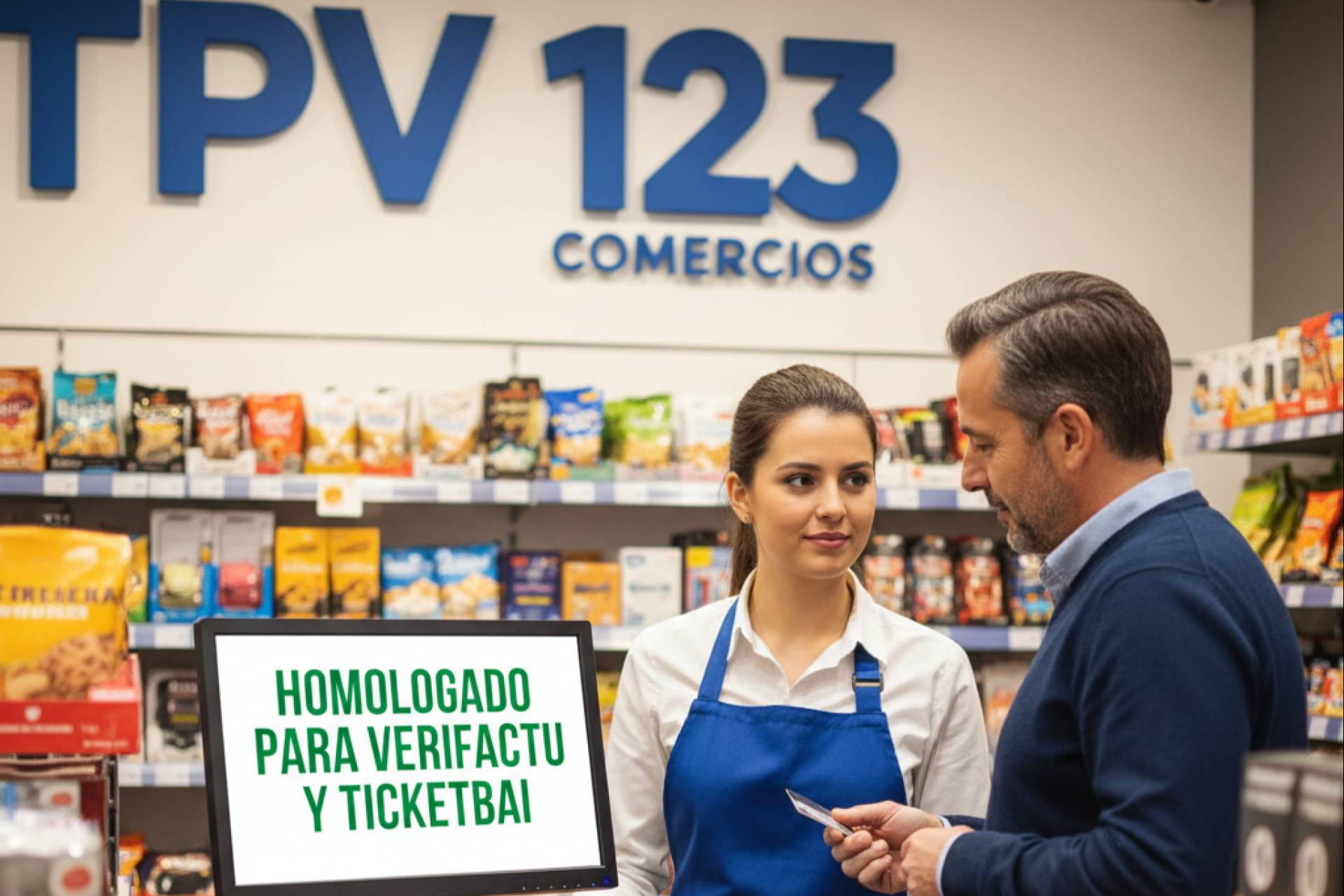 TPV 123 se homologa para VeriFactu y TicketBAI con su software TPV gratuito para comercios y restaurantes
