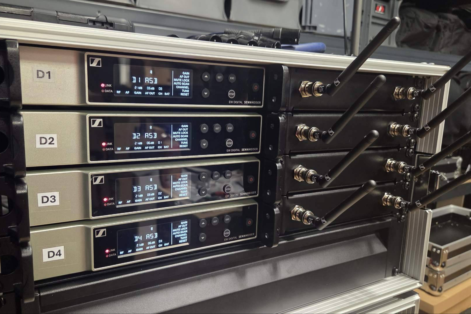 ASB Audiovisuals amplía su catálogo de alquiler micrófono inalámbrico con tecnología digital Sennheiser EW-D 945-S