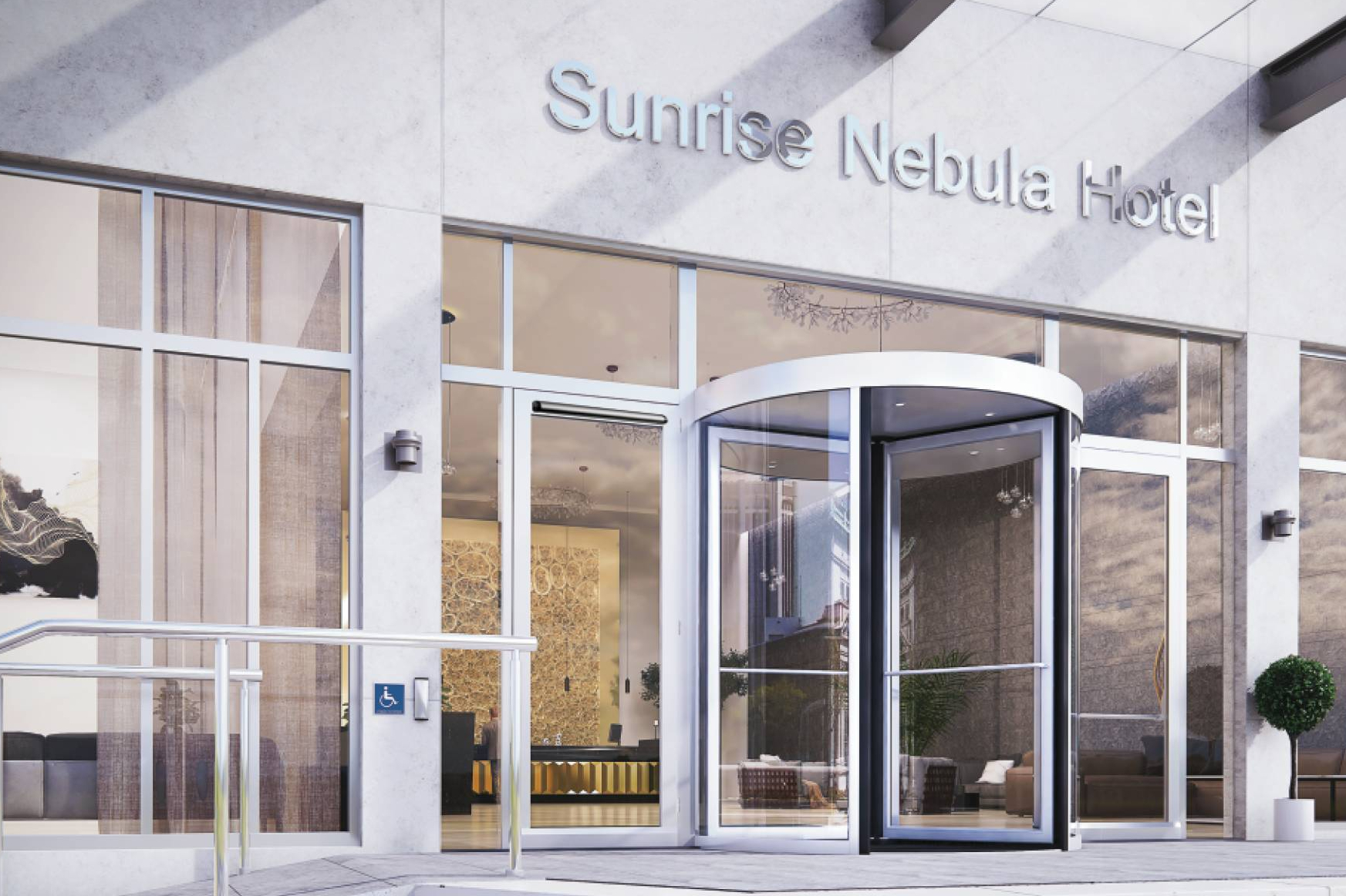 Soluciones de puertas automáticas para hoteles y restauración con el respaldo de ASSA ABLOY Entrance Systems