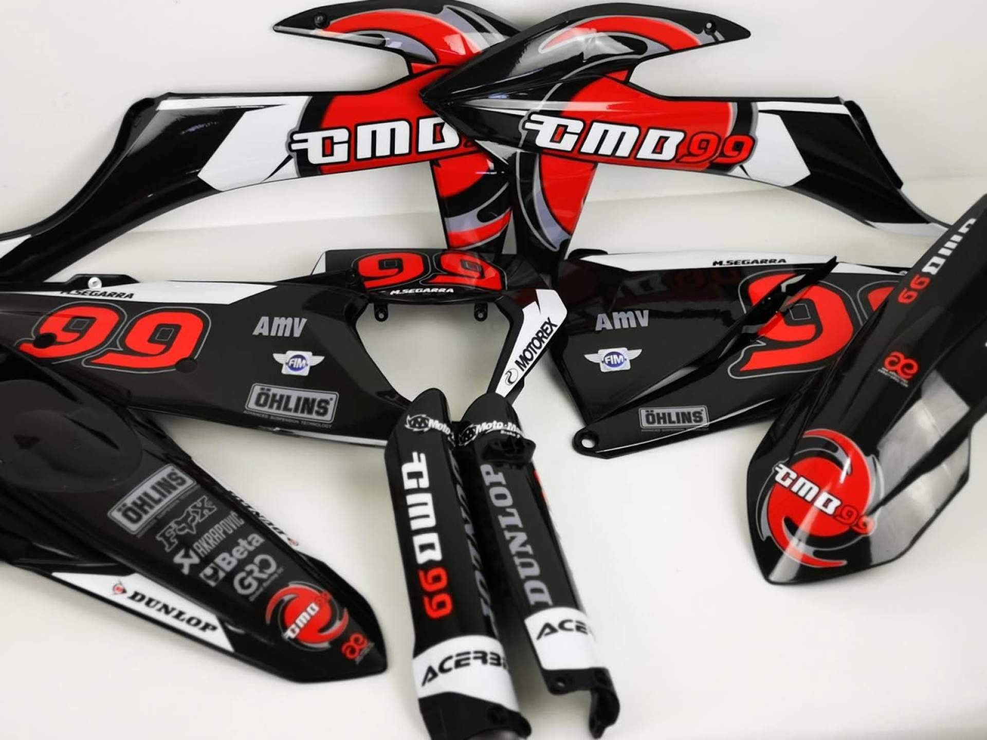 Comienza la temporada offroad; pegatinas y plásticos para moto, listos para actualizar el equipo con ADHESIVOSEMBARRADOS