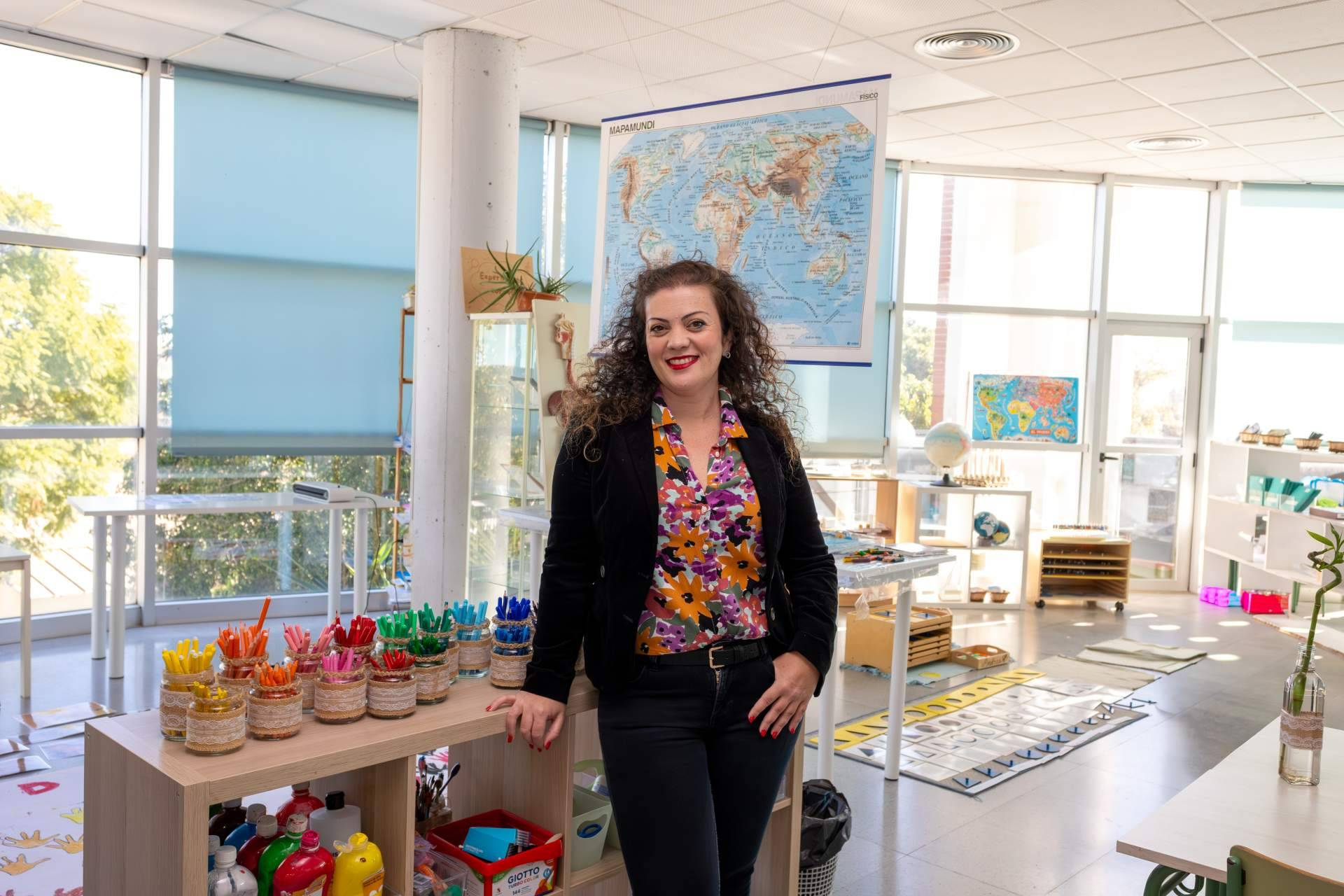 Irene Hernández aplica su método DEA para enseñar inglés adaptado a niños con dislexia