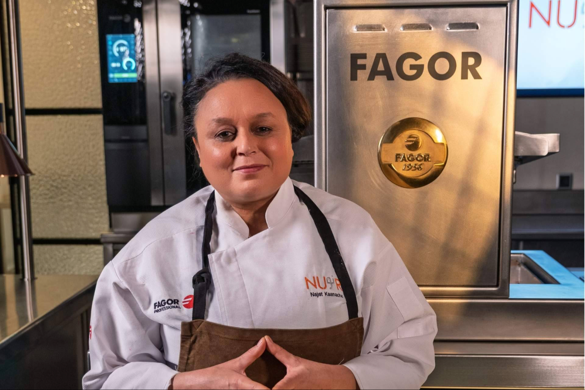 Fagor Professional Food Service presenta a Najat Kaanache como embajadora de la marca