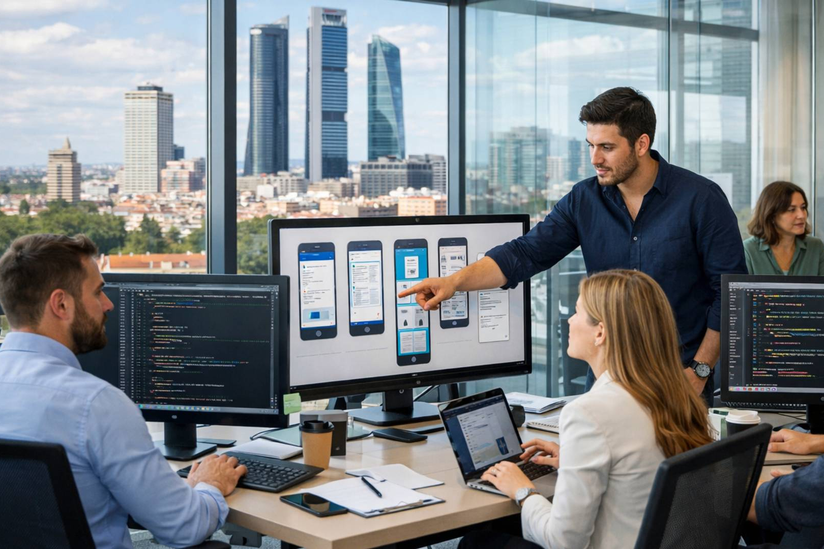 Amatic Consulting impulsa el desarrollo de aplicaciones a medida para empresas en Madrid y toda España
