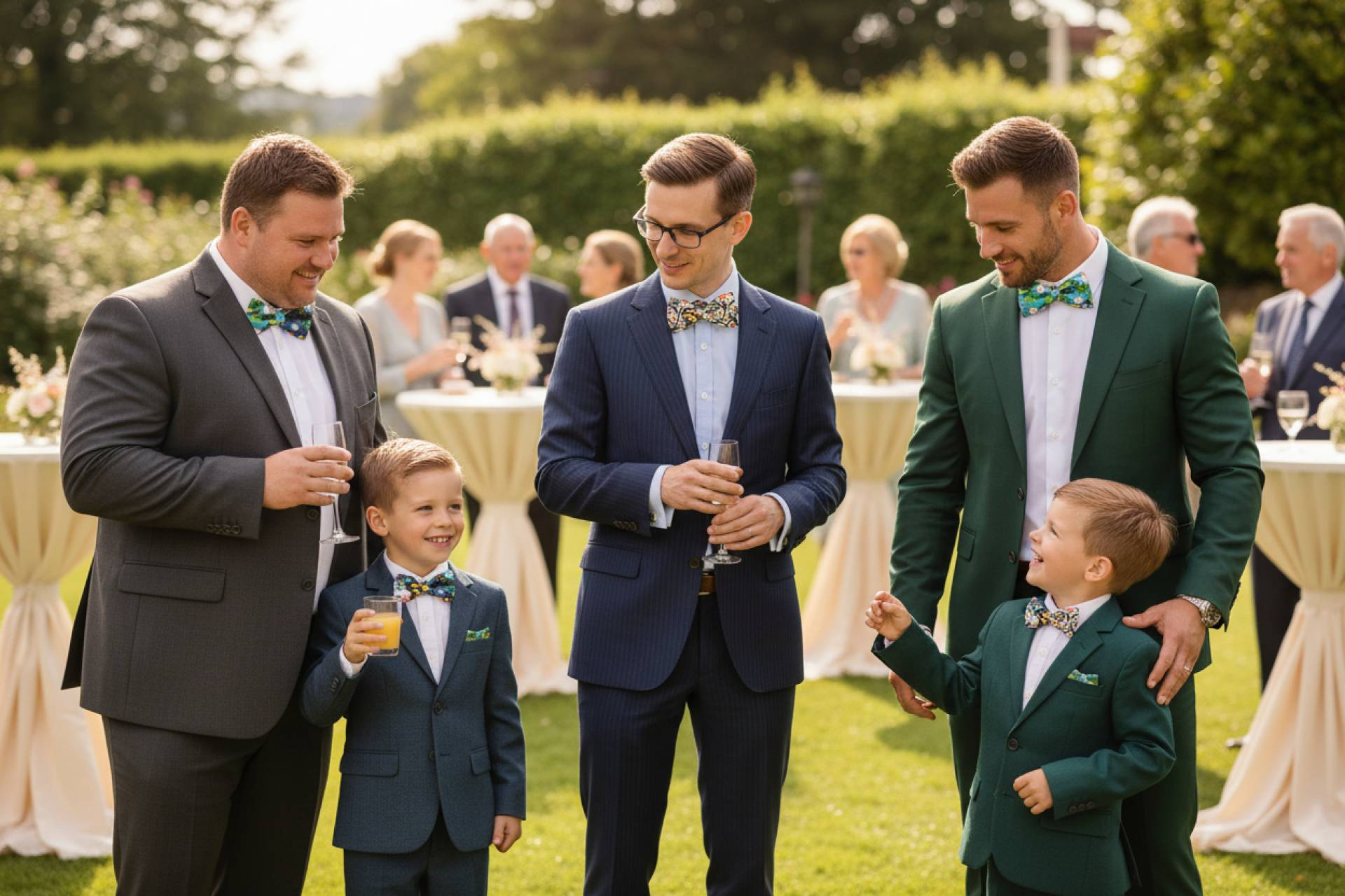 Adiós a la corbata; Por qué la pajarita es la opción preferida por madres e hijos