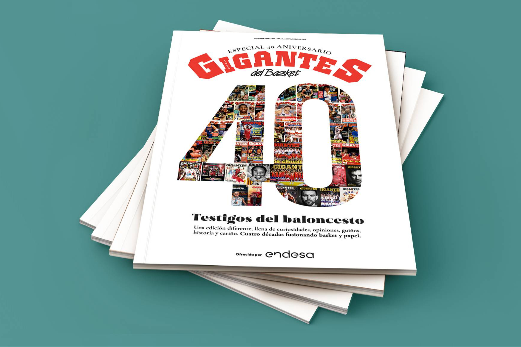 Gigantes del Basket cumple 40 años; de revista histórica a un ecosistema deportivo completo