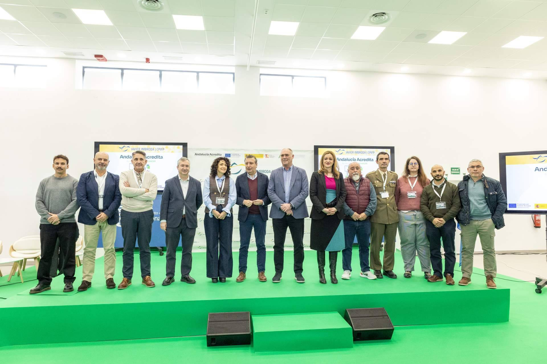 El CPIFP Javier Imbroda reúne a más de un centenar de asistentes en torno a Andalucía Acredita
