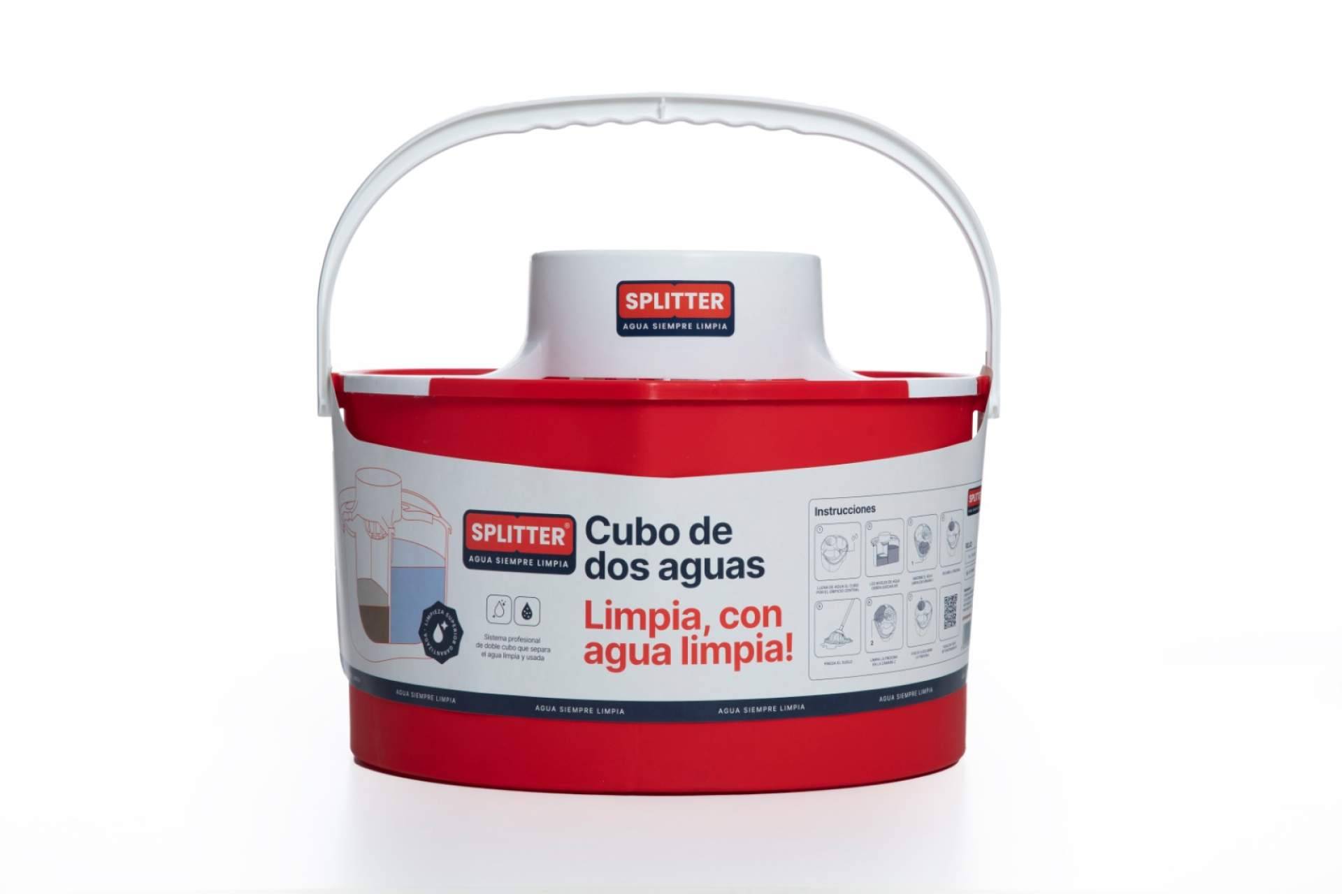 Cubo de fregar Splitter; una solución práctica para fregar siempre con agua limpia